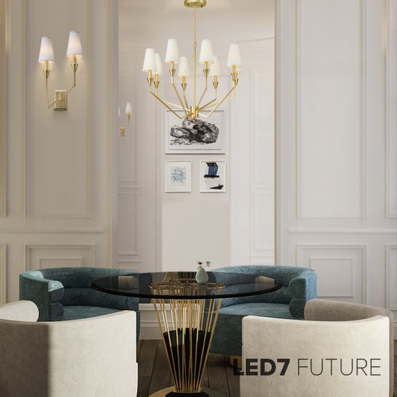 Loft Industry Modern - Offset Chandelier